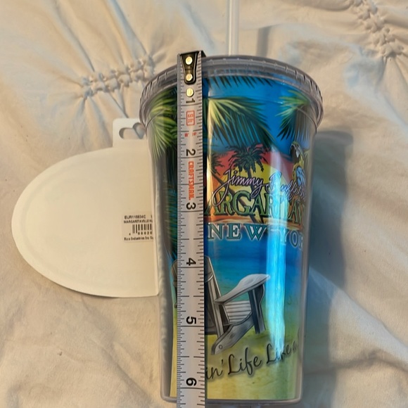Margaritaville New York- sticker and cup - NWT - Picture 7 of 8